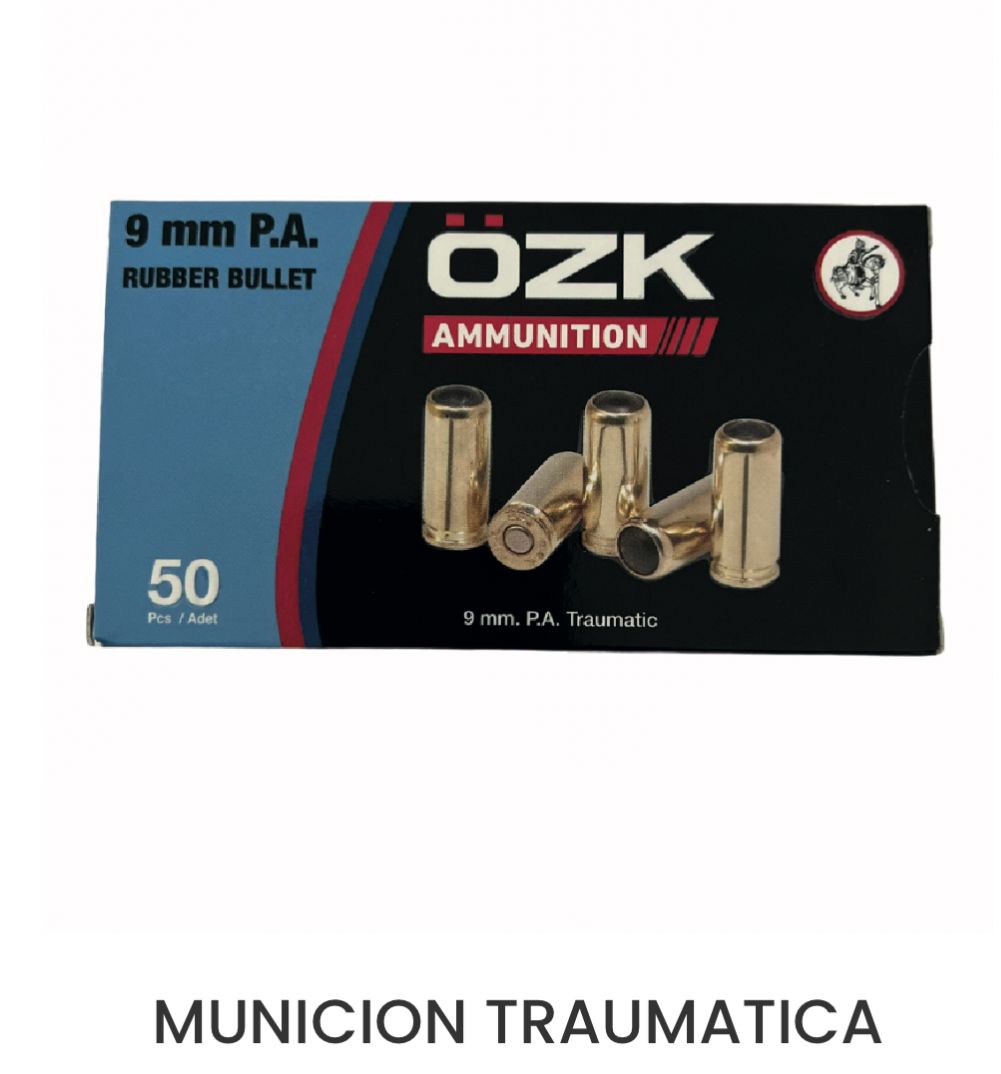 MUNICIÓN OZKURSAN 9 MM X50 ORIGINAL
