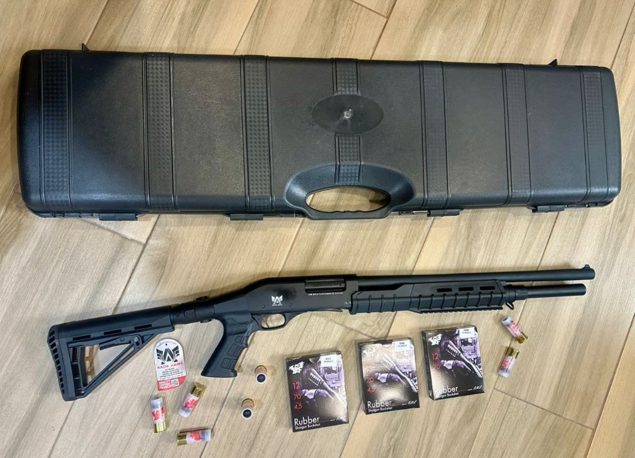 ESCOPETA TRAUMATICA AXOR ARMS PUMP ACTION A4 (7+1 RD)