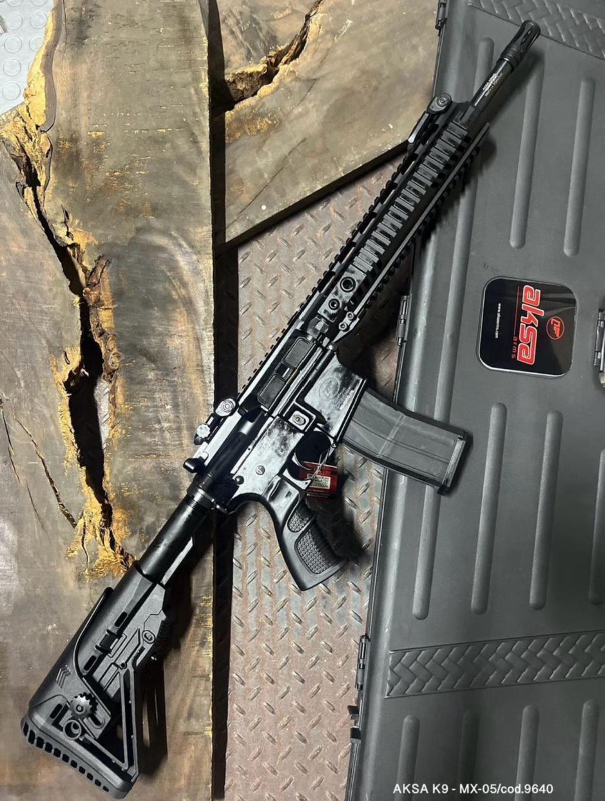 Fusil Traumatico Aksa K9 Mx05 9Mm M16 Ar15